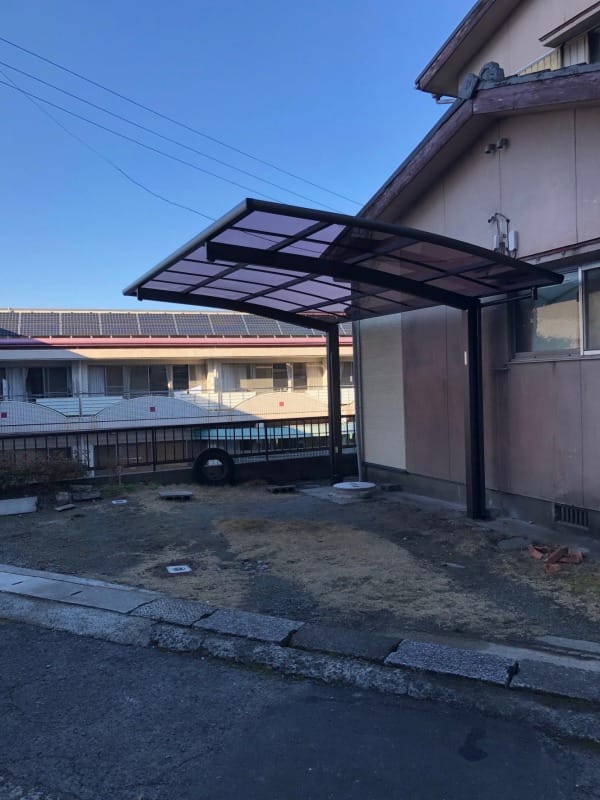 鹿児島市　F様邸　カーポート設置工事