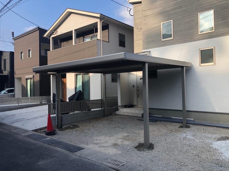 鹿児島市　Y様邸　カーポート工事