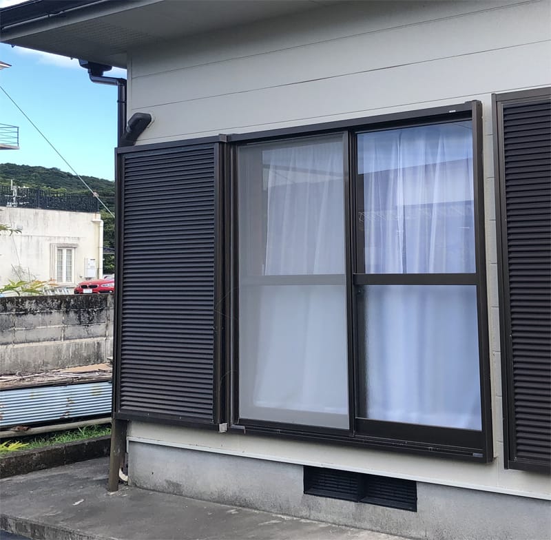 鹿児島市　M様邸　テラス屋根施工