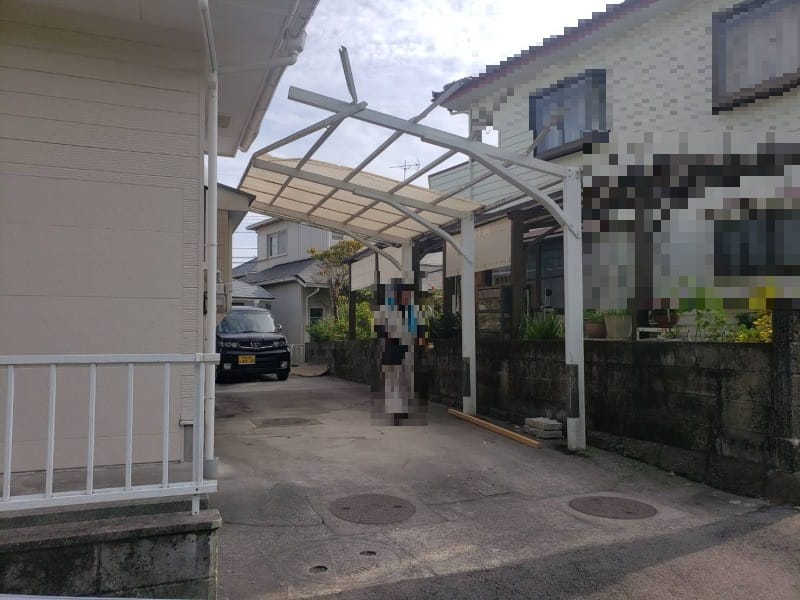 鹿児島市 カーポート工事