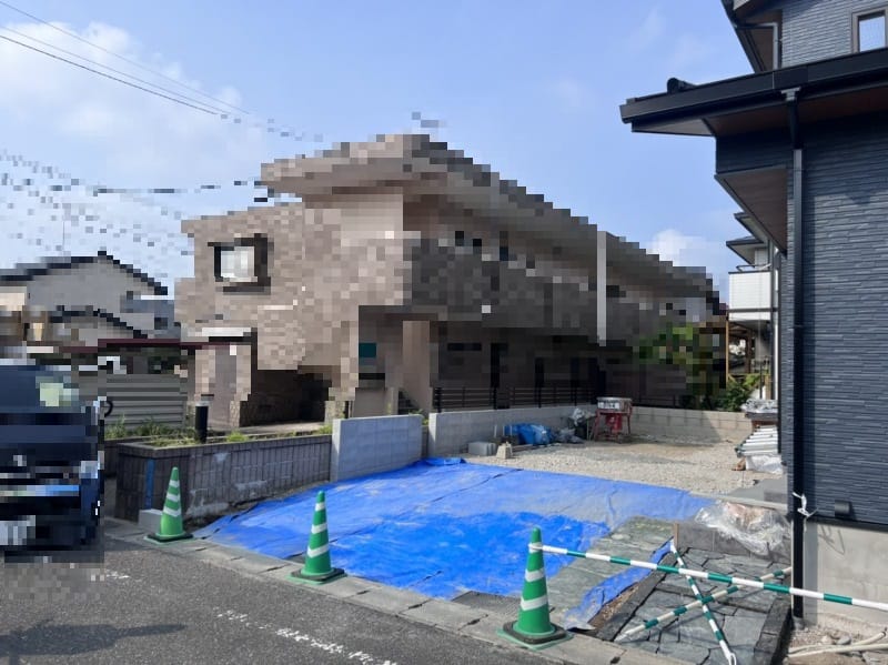 鹿児島市 カーポート・ポスト設置工事