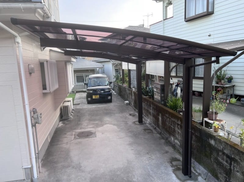 鹿児島市 カーポート工事