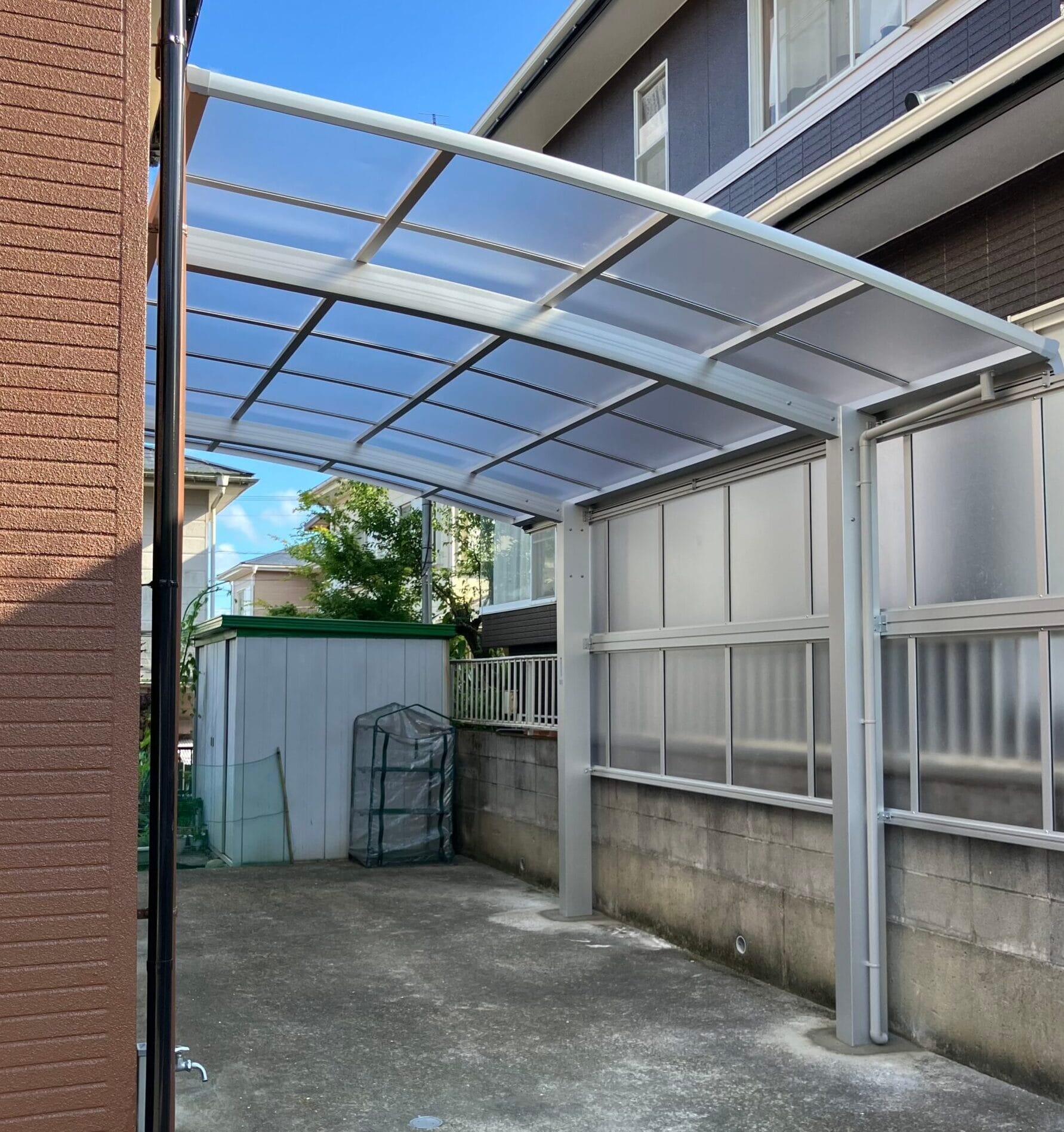 鹿児島市 カーポート取付工事